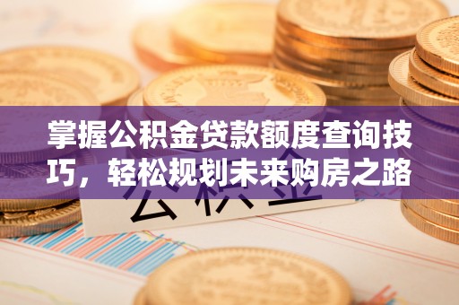 双流掌握公积金贷款额度查询技巧，轻松规划未来购房之路